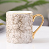 Advanced coffee ceramics for beloved, afternoon tea, hand painting, high-quality style, Birthday gift