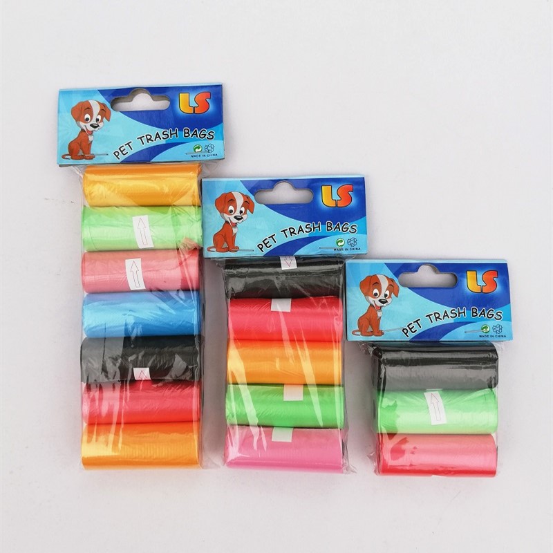 Suministro directo de fábrica bolsa de basura para mascotas punto de interrupción bolsa de basura para mascotas bolsa de recogida de perro gato