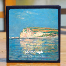 复古风自粘式覆膜DIY相册本情侣文艺大容量影集家庭纪念相簿