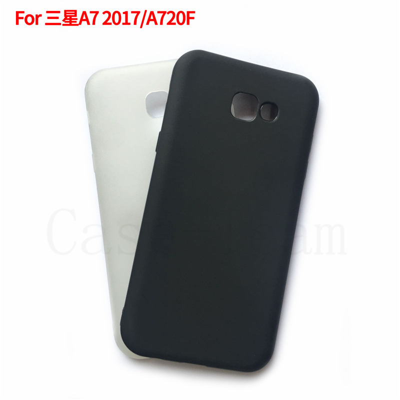 For Samsung Galaxy A7 2017 Phone Case A720F Protective Case Frosted Pudding Material