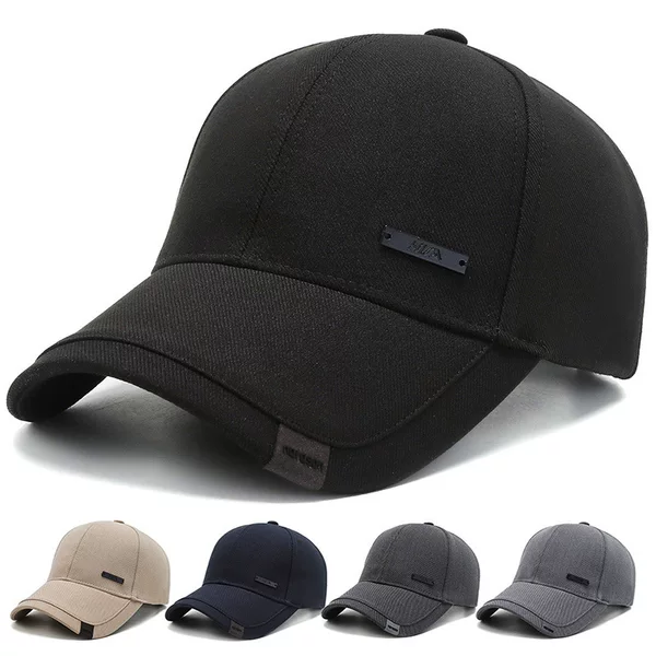 Men's hat simple casual baseball cap outdoor sports hat men's sun hat spring and autumn sun hat