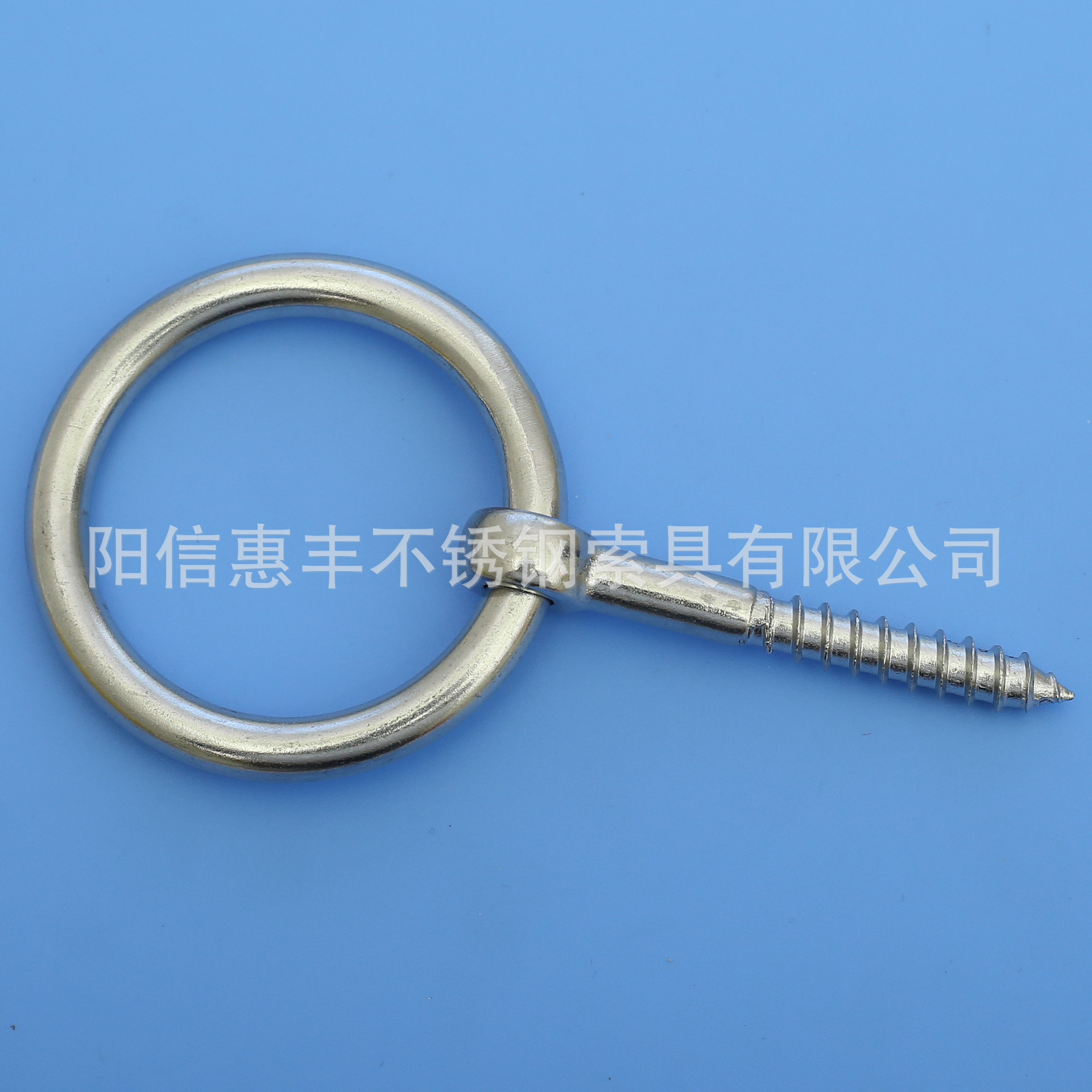 不锈钢316带圆环眼式木螺丝吊环螺丝 螺丝吊母 木栏杆用
