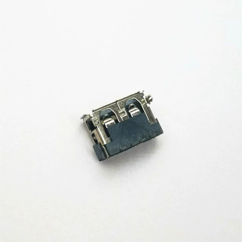 USB female база 6.3 короткое тело 10.0 искривлённо плоский рот без краёв 4 позиции нижние 90 градусов горизонтальный четырёхконтактный штепсельная плата