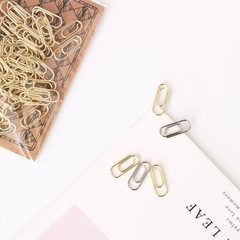 Elegant Rabbit Ultra Mini Shape Five Metal Bookmark Safety Pin Cute Paper Clip Electroplated Irregular Paper Fastener Manufacturer Wholesale