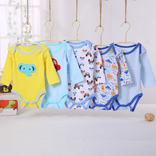 外贸卡特童装爬服宝宝三角哈衣carter长短袖连身衣服 婴童包屁衣