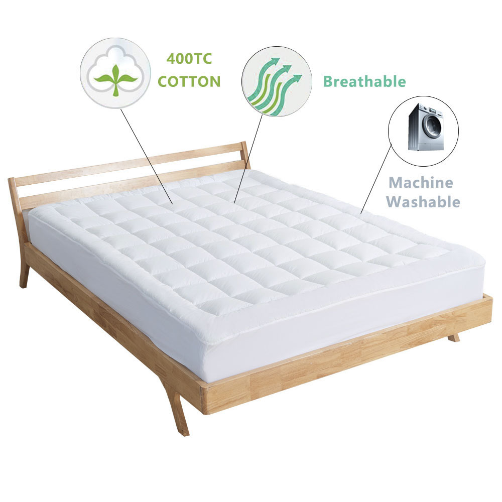 Amazon deseo acolchado colchón Simmons engrosada colcha impermeable estándar americano acolchado colchón anti-ácaro cubierta de colchón