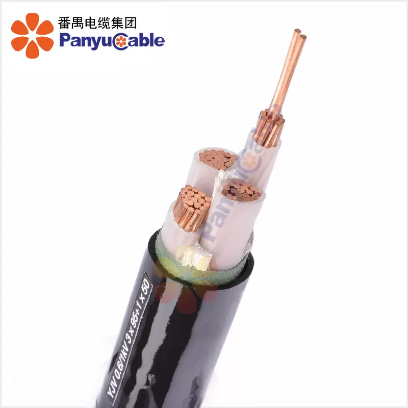 YJV 3*95+1*50 番禺电缆 铜芯交联聚乙烯低压护套电力电缆国标