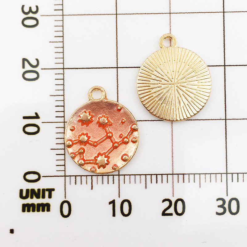 DIY aleación joyería goteo aceite astronauta estrella Luna colgante 1 collar pulsera pendientes accesorios colgante