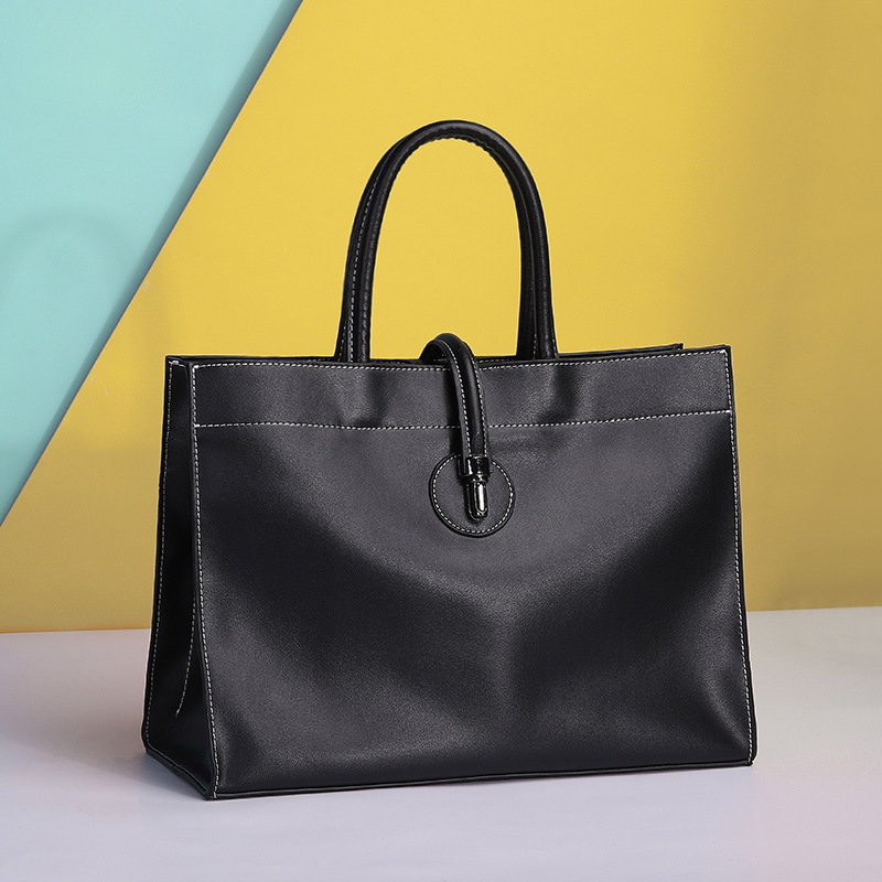 Factory Wholesale Leather Big Bag Handbag Large Capacity Tote Bag Crossbody Bag Cowhide Women's Bag Portable Shopping Bag Factory Wholesale Leather Big Bag Handbag Large Capacity Tote Bag Crossbody Bag Cowhide Women's Bag Portable Shopping Bag