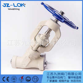 Y型工艺截止阀 分体式2500LB4500LB P91F22 316H高温高压工艺阀