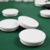 Plane white round