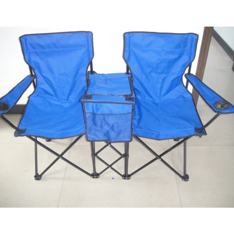 [Boutique de suministro] simple Silla de playa plegable Silla de ocio material de metal apoyabrazos Silla de playa sillón Doble