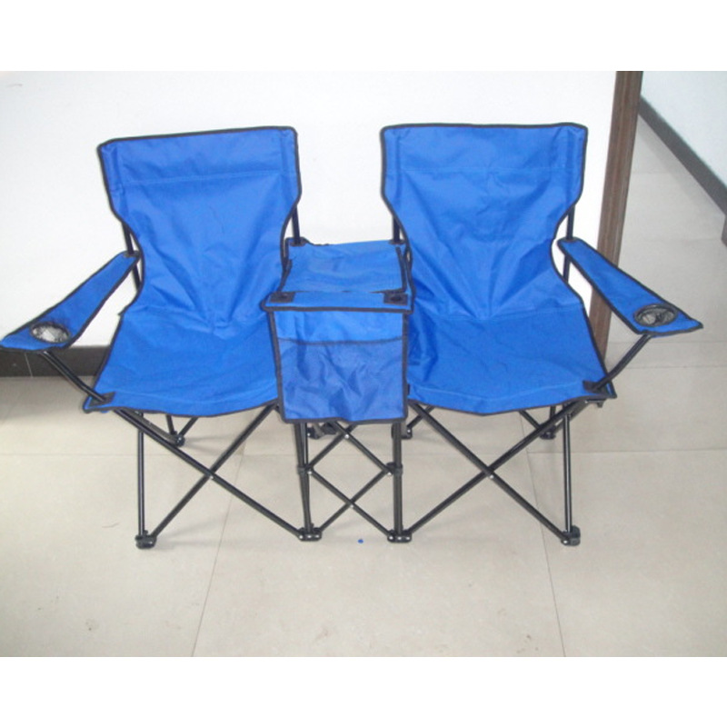 [Boutique de suministro] simple Silla de playa plegable Silla de ocio material de metal apoyabrazos Silla de playa sillón Doble