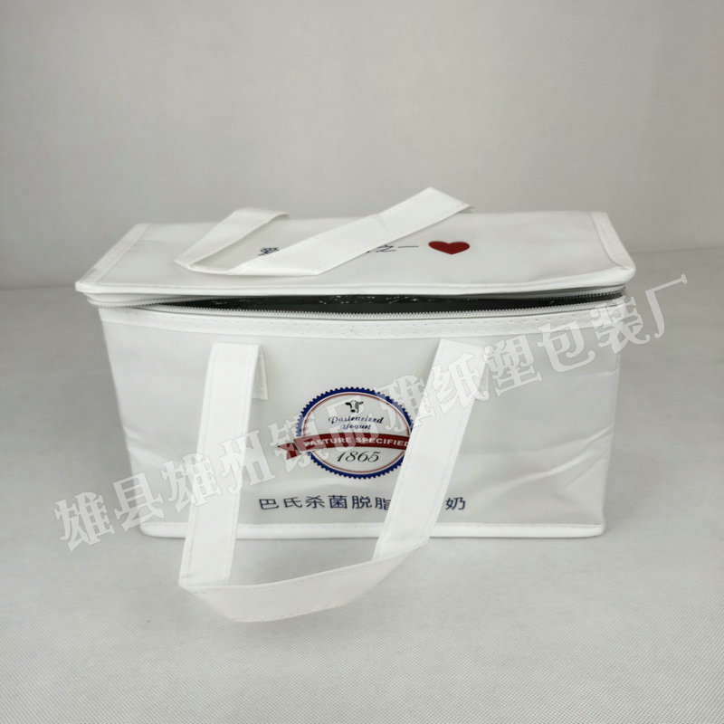 新款手拎保温包logo 牛奶保鲜加厚铝箔保温袋 外卖食品保鲜袋