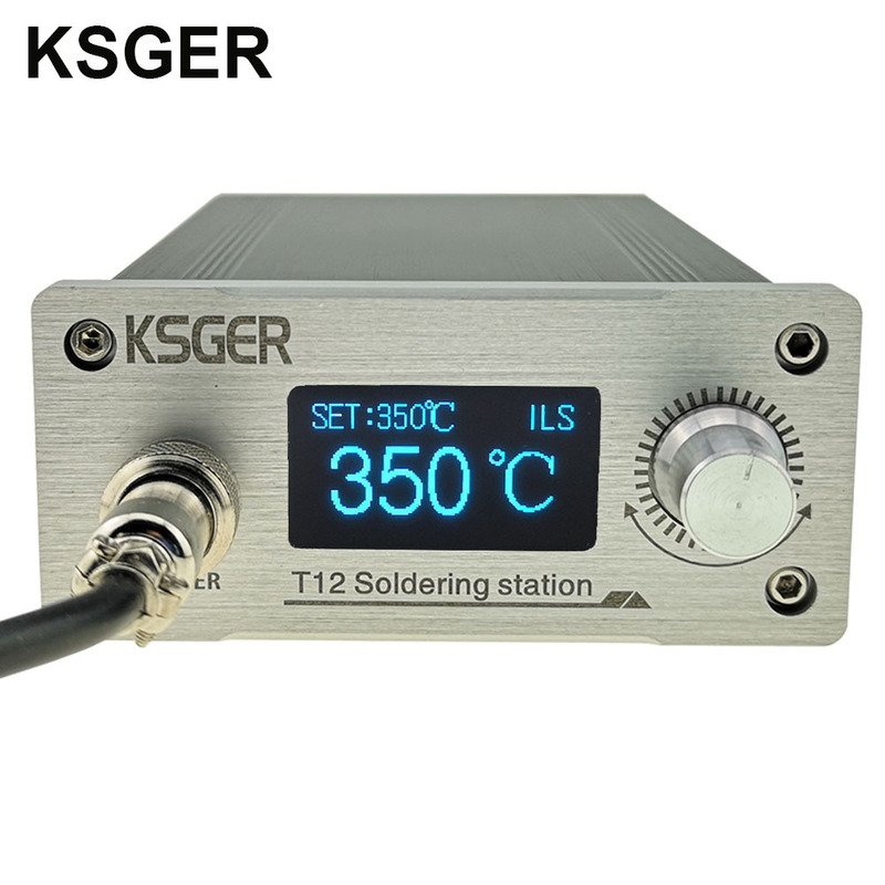 KSGER intelligent constant temperature T12 soldering station V3.1S foreign trade STM32 OLED Russian English version T12 soldering iron head KSGER intelligent constant temperature T12 soldering station V3.1S foreign trade STM32 OLED Russian English version T12 soldering iron head