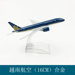 合金静态摆件 16CM飞机模型越南航空 波音787 厂家直销网络热卖