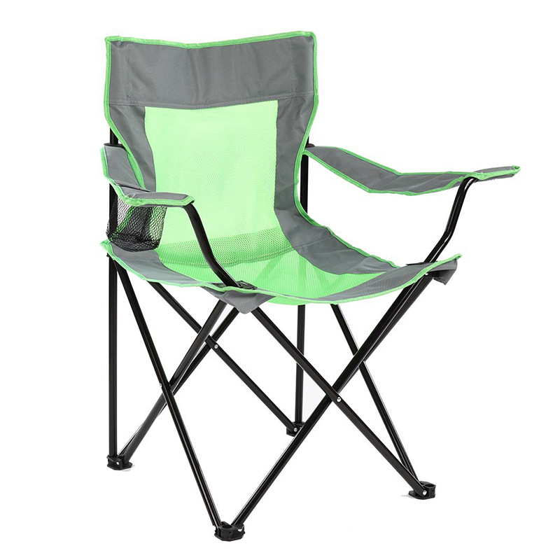 Suministro directo de fábrica portátil plegable Silla de playa al aire libre metal esqueleto resto reclinable hogar ocio silla al por mayor