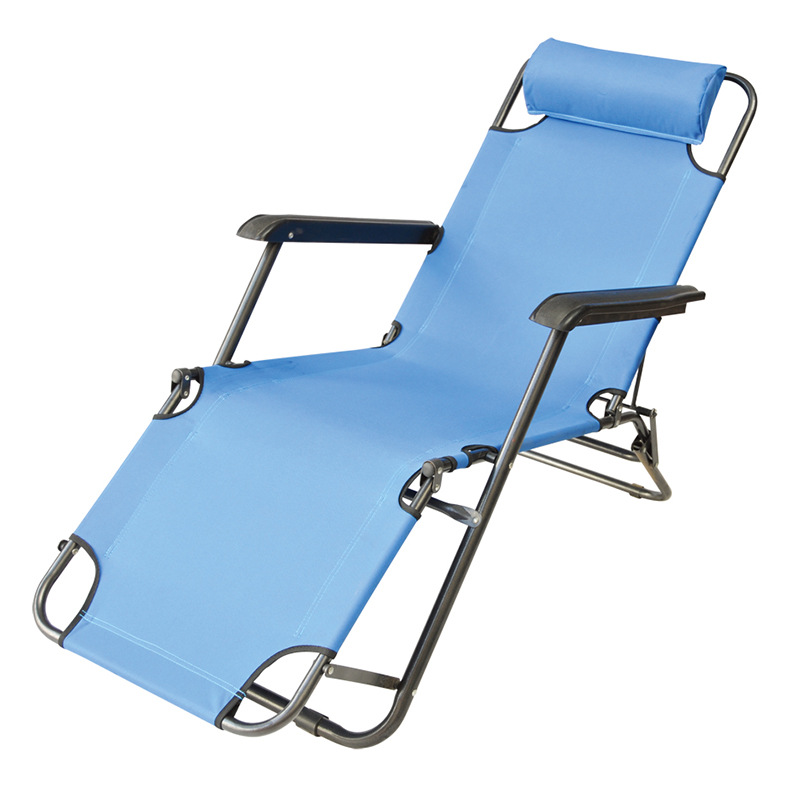 Suministro directo de fábrica moderno simple portátil plegable reclinable ocio al aire libre Silla de playa Oficina almuerzo descanso siesta silla