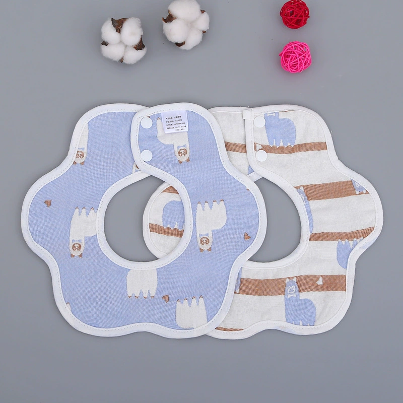 Gauze eating bib, children's laundry basket