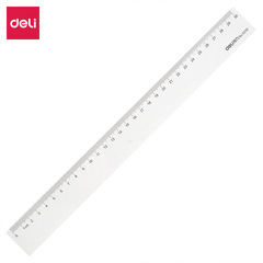 Powerful 6230 Ruler 30cm Transparent Plastic Tape Measure Office Supplies Plastic Ruler