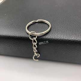 金属光圈钥匙链批发礼品创意钥匙扣diy公仔挂件亚克力钥匙扣链