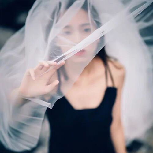 Bridal veil simple single layer Swiss plain yarn 3 meters 1.5 meters short veil 5 meters extra long soft veil wedding dress new style