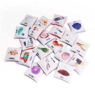 Kindergarten garbage classification teaching aids children throwing games small sandbags science and education toys suit wholesale children sandbags