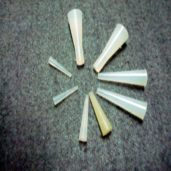 批发电镀氧化堵孔用圆锥体耐高温胶塞硅胶堵头硅胶套耐腐蚀硅橡胶