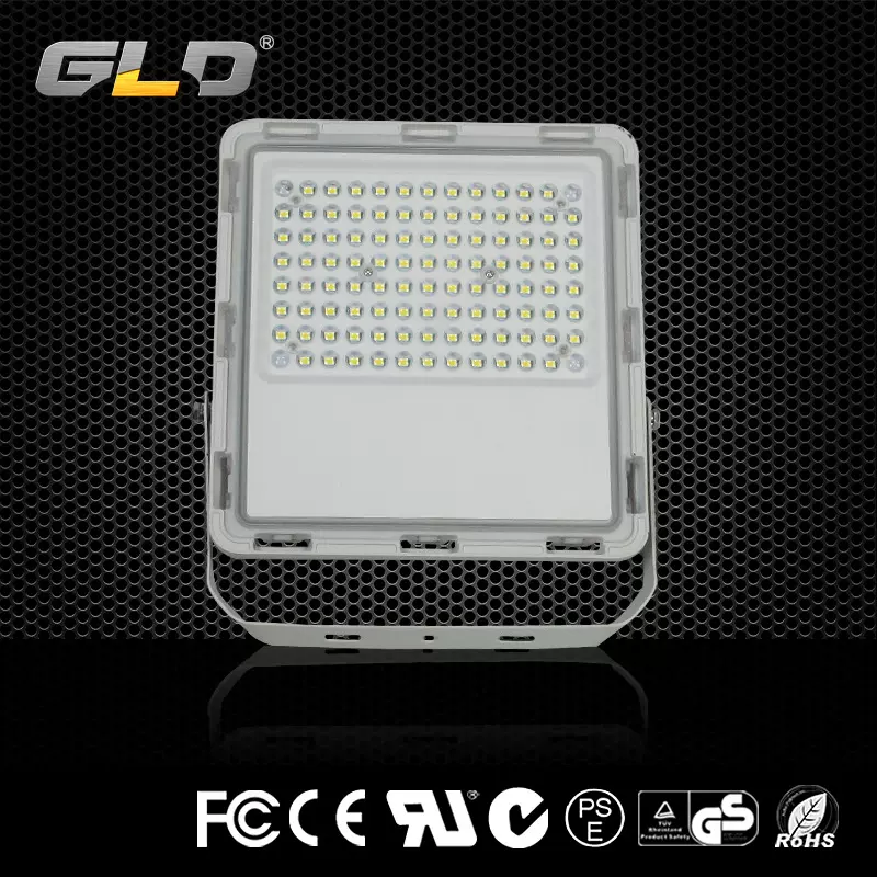 LED大功率投光灯户外照明灯防水泛光灯带透镜投射灯