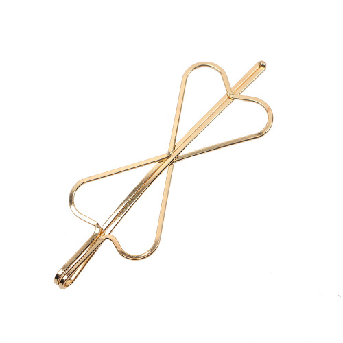 Scattered hair clip with a single hairpin to hold the bangs, minimalist gold BB clip for women, scattered hair hair clip, hair accessory for the back of the head