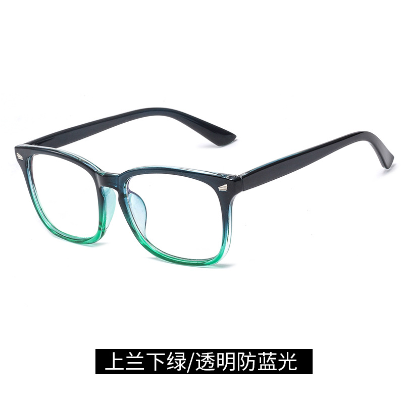 Amazon popular 8082 anti-azul gafas de luz reloj femenino ordenador jugar teléfono móvil anti-fatiga gafas sin grado gafas lisas