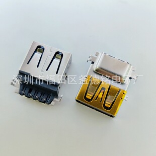 USB Aĸ����4.9mm ֱ߅ ����ʽ 4P��� ���_ǰ�N��� �~�� ���z