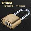 25002 Demonstrate Waterproof Bonwater Iron Gate outdoor Code Lock Lock Lock Lock Lock