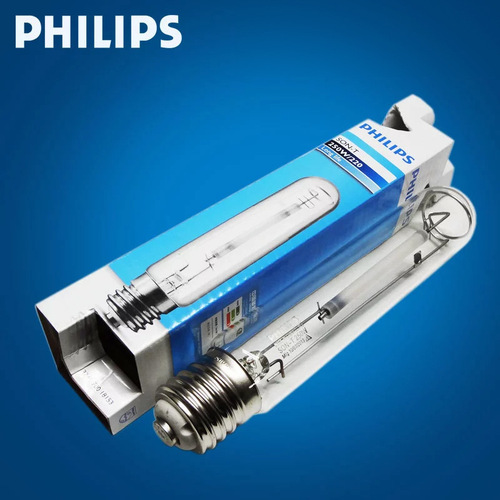 Philips high pressure sodium lamp SON-T 70W150W250W400W1000W E40 warm yellow light straight tube type