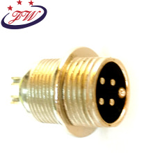 供应航空插头插座M12 M16 2P 3P 4P 5P 6P 7P 8P三芯航空 插头