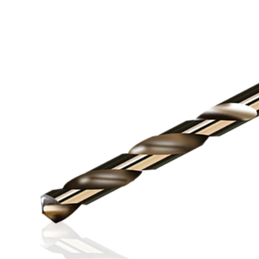 Mango recto taladro de torsión acero de alta velocidad completo molienda cobalto taladro de torsión Acero inoxidable ángulo de hierro metal taladro de perforación fabricante