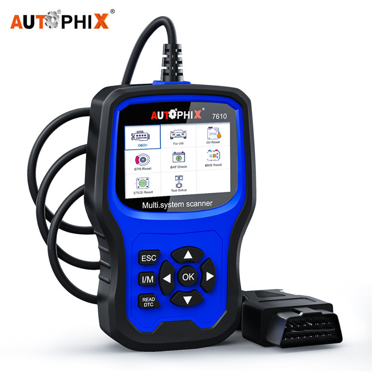 Autophix 7610 OBD2扫描诊断工具 VW/AUDI全系统检测仪 保养 维修