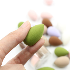 Ultra Mini Beauty Makeup Sponge, 20*30mm Droplet Makeup Powder Puff, Portable and Convenient, Direct Sales Makeup Tool