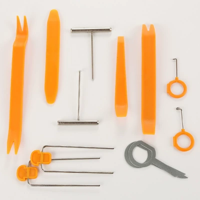 Other Car Modifications 12-piece plastic crowbar door