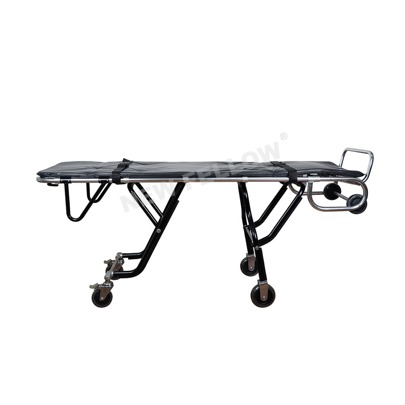 殡葬担架厂家批发铝合金自动转运担架多功能担架救护车不锈钢担架