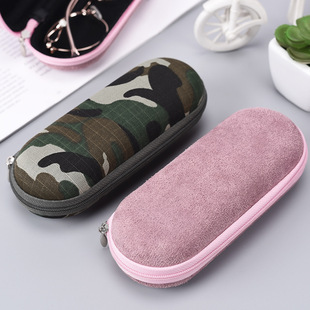 e88 Glasses Box Custom Oxford Cloth Zipper Glasses Box Children Optical Compression Resistant Proximity Mirror Box Sunglasses Box