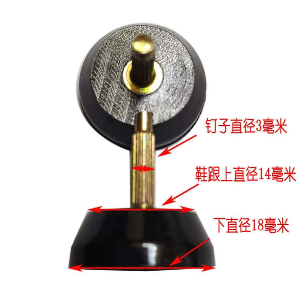 Black thick core 14*18mm 1 pair