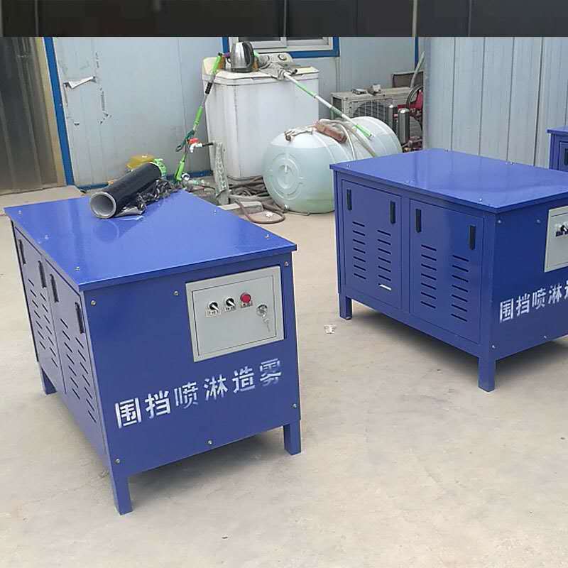 厂家直销工地围挡喷淋系统 围墙喷淋造雾机 梁场围挡喷淋