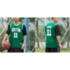Fake two (black sleeves) Celtics Green No. 11