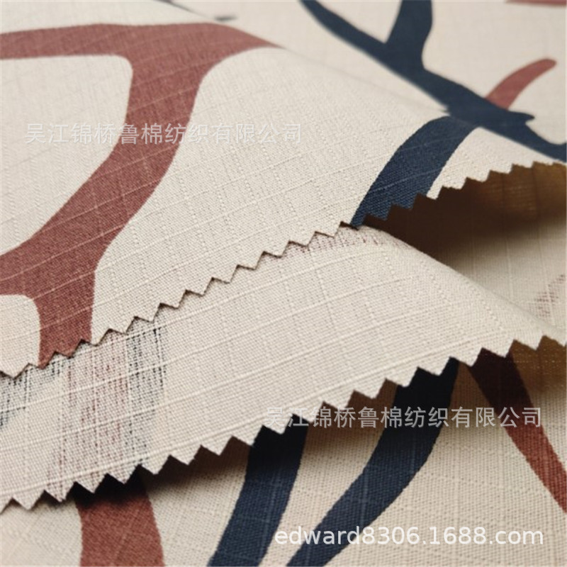 涤棉格子布CVC方格布印花21*21 98*55加密16*16/12三粒格/五分格