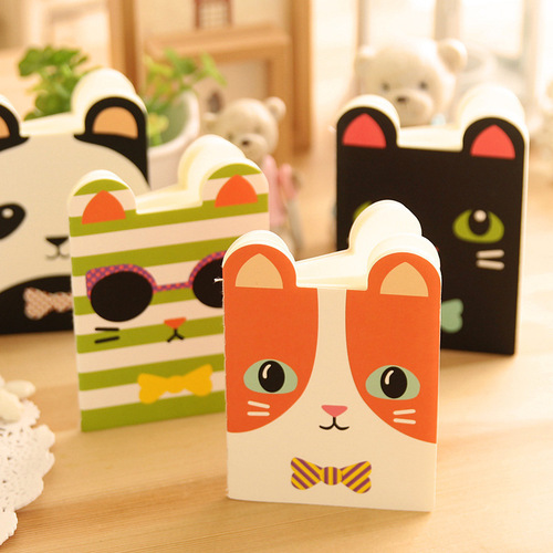 Cute and cool animal exercise book, cartoon soft surface copy, small book, exercise book, creative book, small gift T