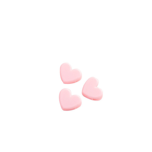 Japanese girl heart love clip decorative photo clip information storage clip sealing clip cute pink decorative small clip