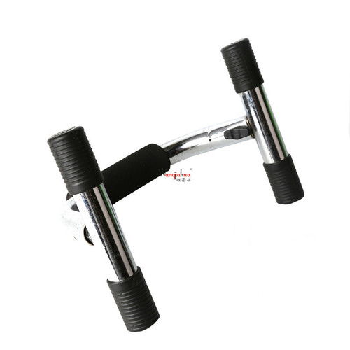 Iron I-shaped push-up stand, sit-ups and push-up support, I-shaped chest muscle fitness equipment push-up device