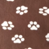 Кофейный (белые лапки)
