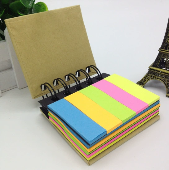 Shangchen Fluorescence Note Notebook for Elementary Students - Internet Celebrity Favorite, 7.5X7cm Cowhide Cover